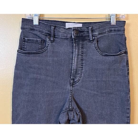Everlane Women's Gray Black Ankle High Rise Jeans Size 30 - Picture 3 of 7